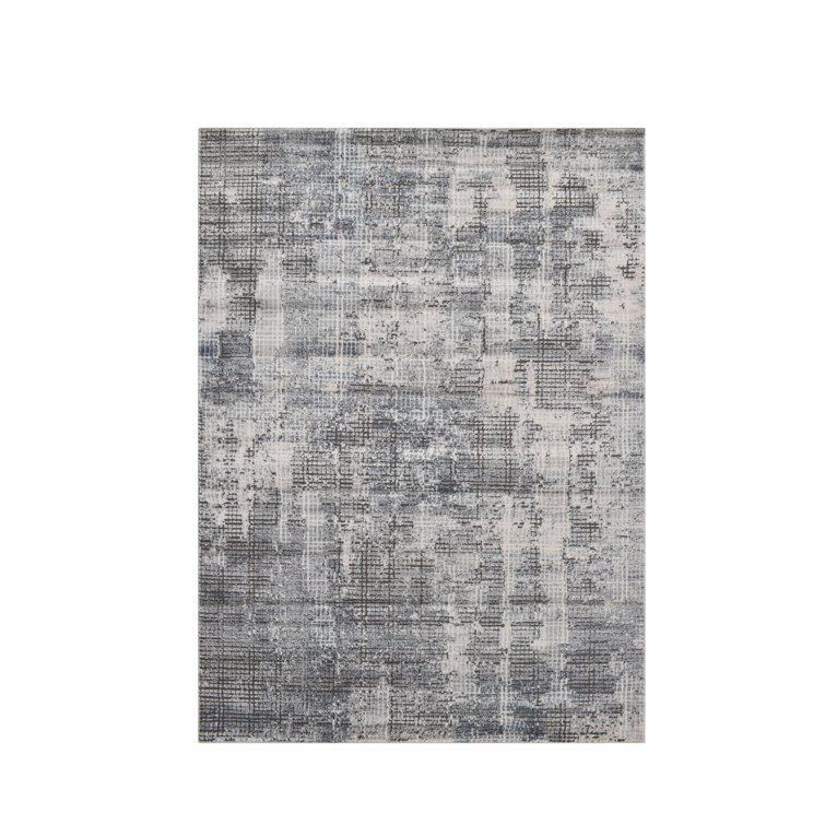 Borough Wharf Piper Oregon Tufted Grey Rug Wayfair.co.uk